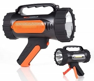 Rugged Camp Rechargeable Spotlight Titan X10-1000