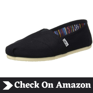 TOMS Women's Black Canvas Classic